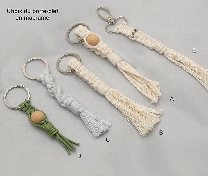 Gift box for men engraved usb key + customizable leather bracelet + macram&eacute; key ring 