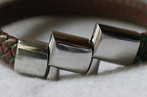 Brushed steel with extension (+ 2.50 €)